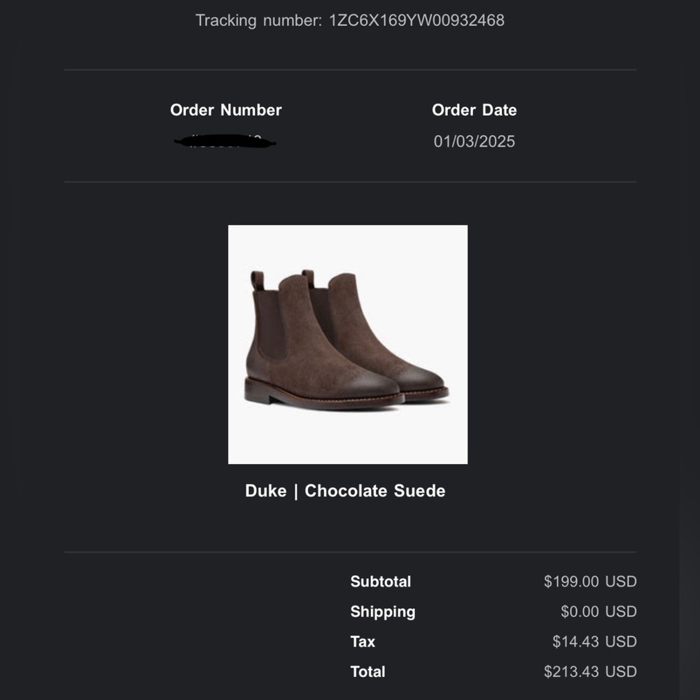 Thursday Duke Chocolate Suede Boots